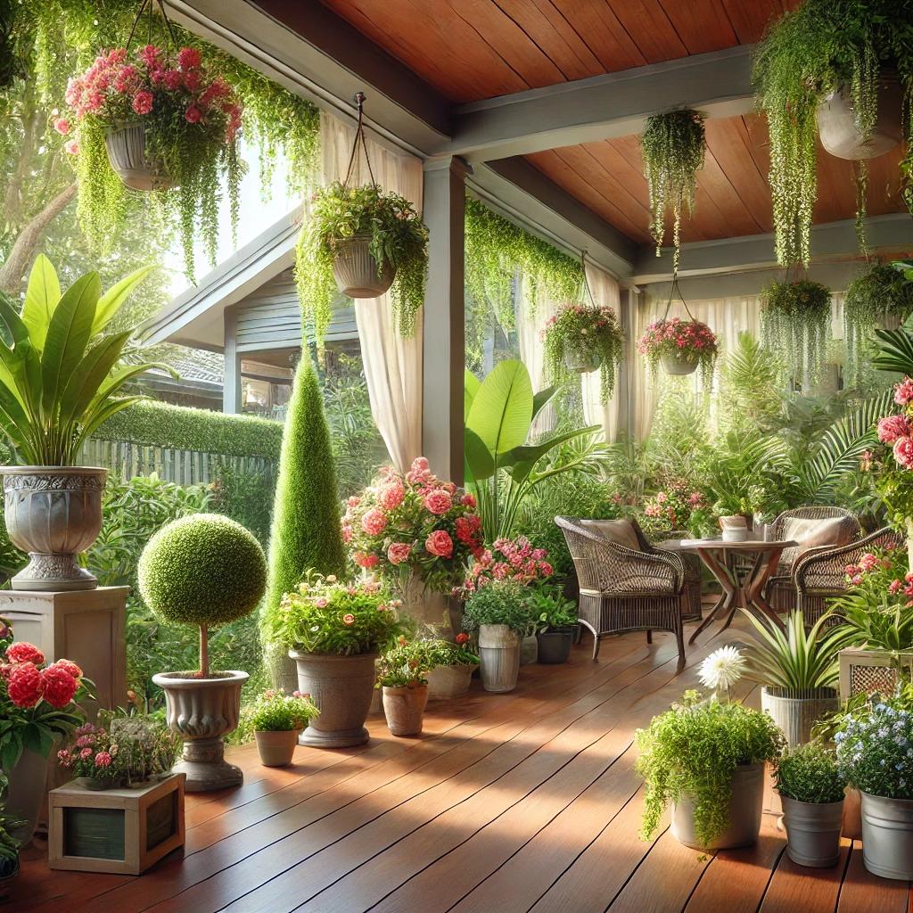 베란다 홈 가드닝