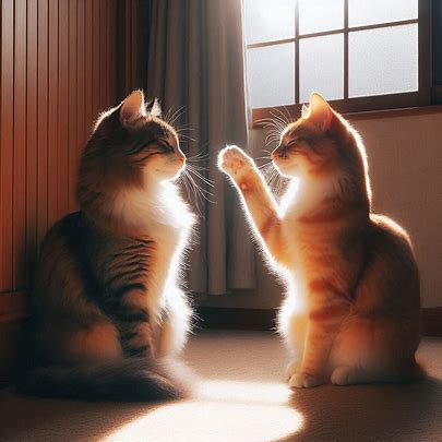 고양이의 비음성 의사소통