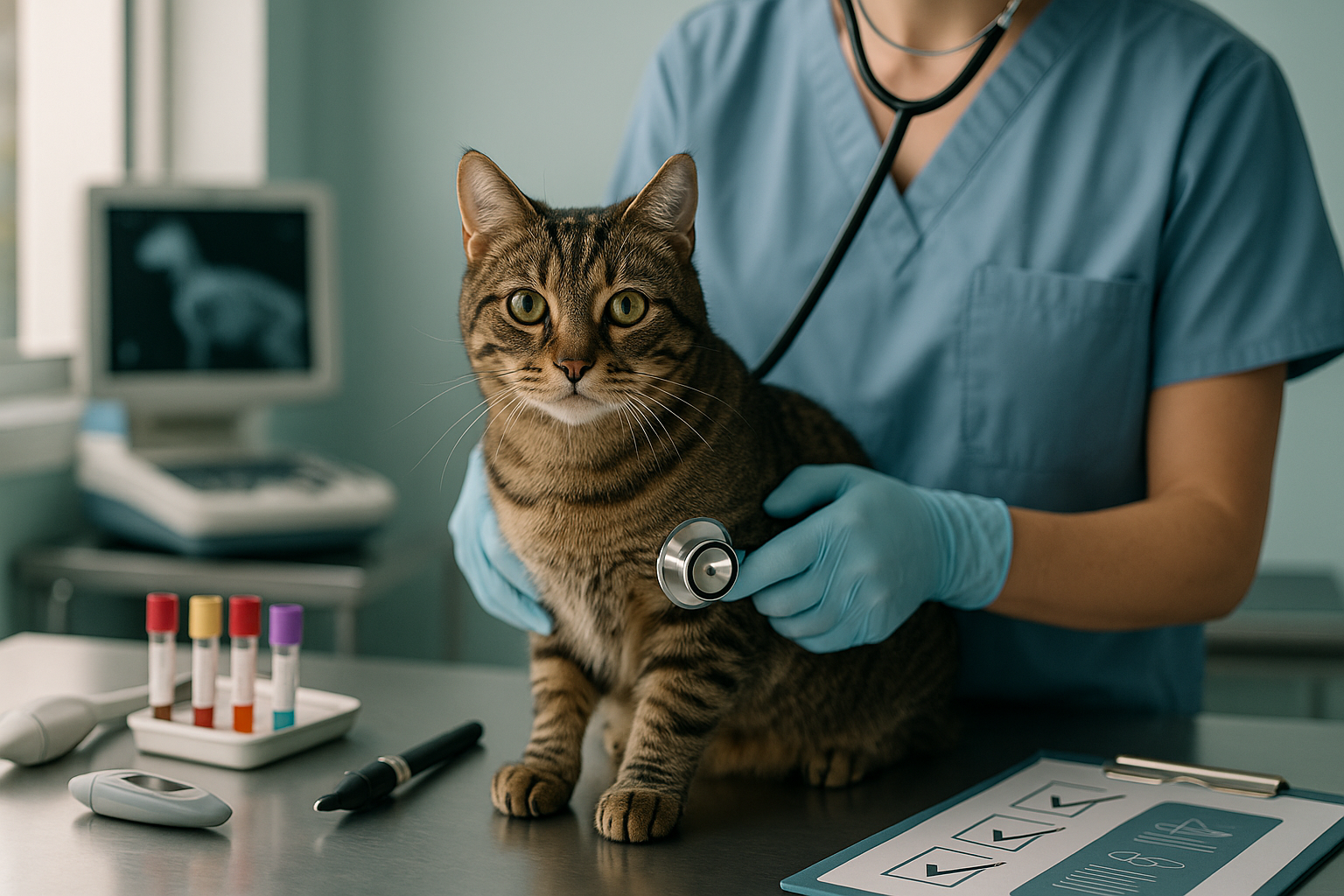 고양이 건강검진 비용&middot;필수 항목