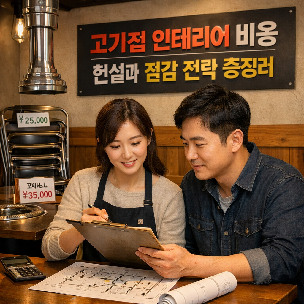 고기집 인테리어 비용 현실과 절감 전략 총정리