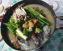 가물치오골계탕