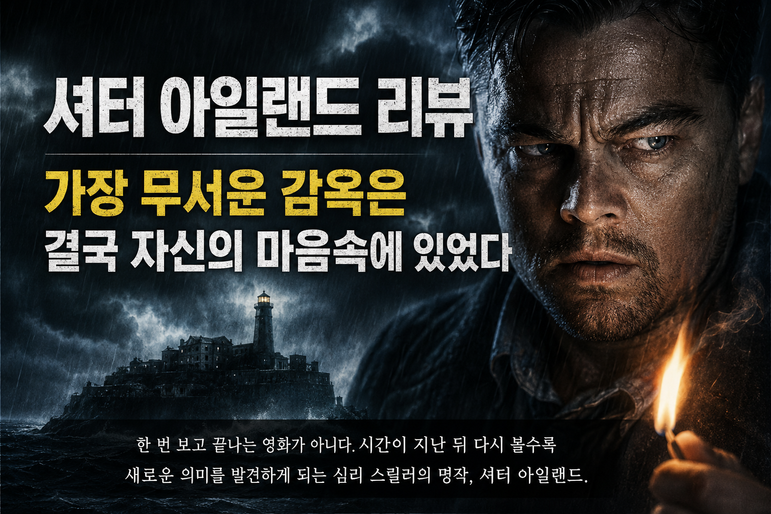 셔터 아일랜드 리뷰_가장 무서운 감옥은 결국 자신의 마음속에 있었다