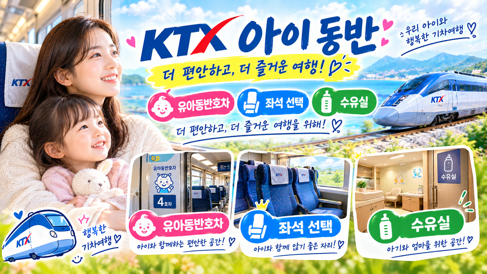 KTX 아이 동반