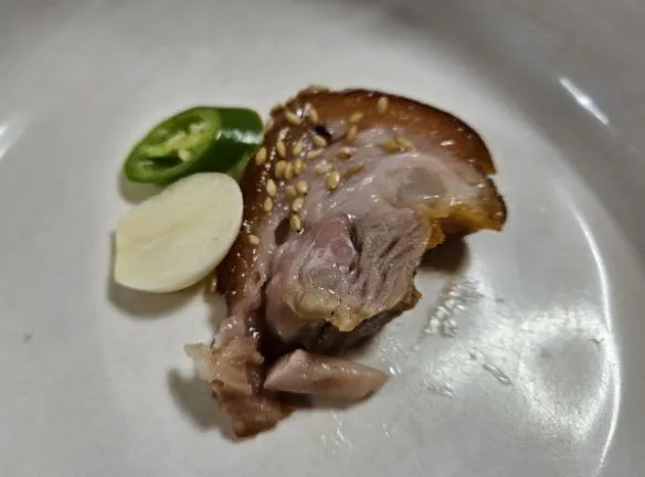 손이가어죽칼국수 족발