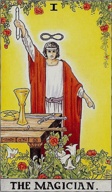 타로 메이저 1번 마법사 카드 키워드 상징 해석