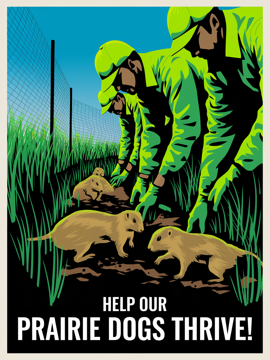 프레리독 키우기 – 사회성이 중요한 이유