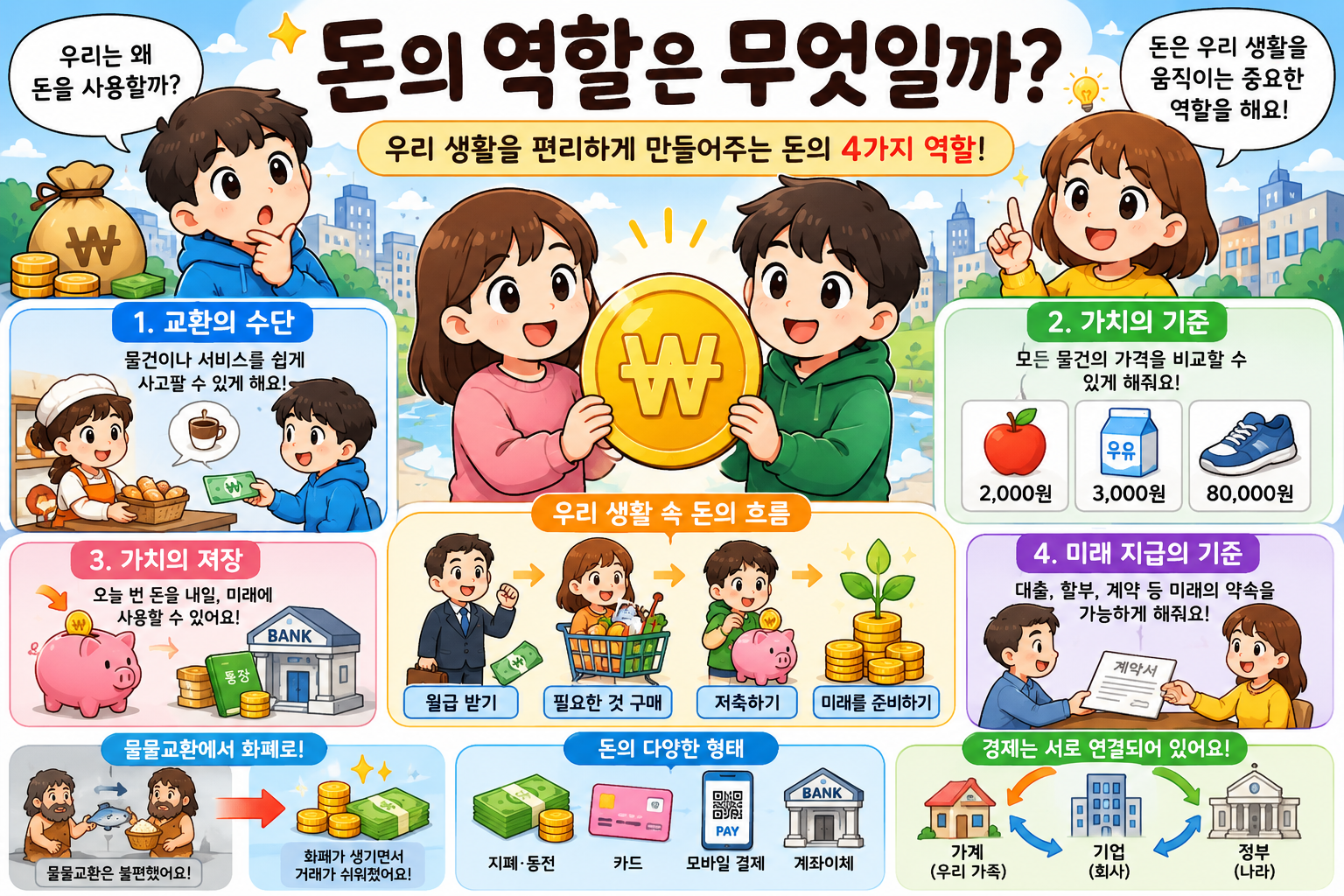 돈의 역할은 무엇일까