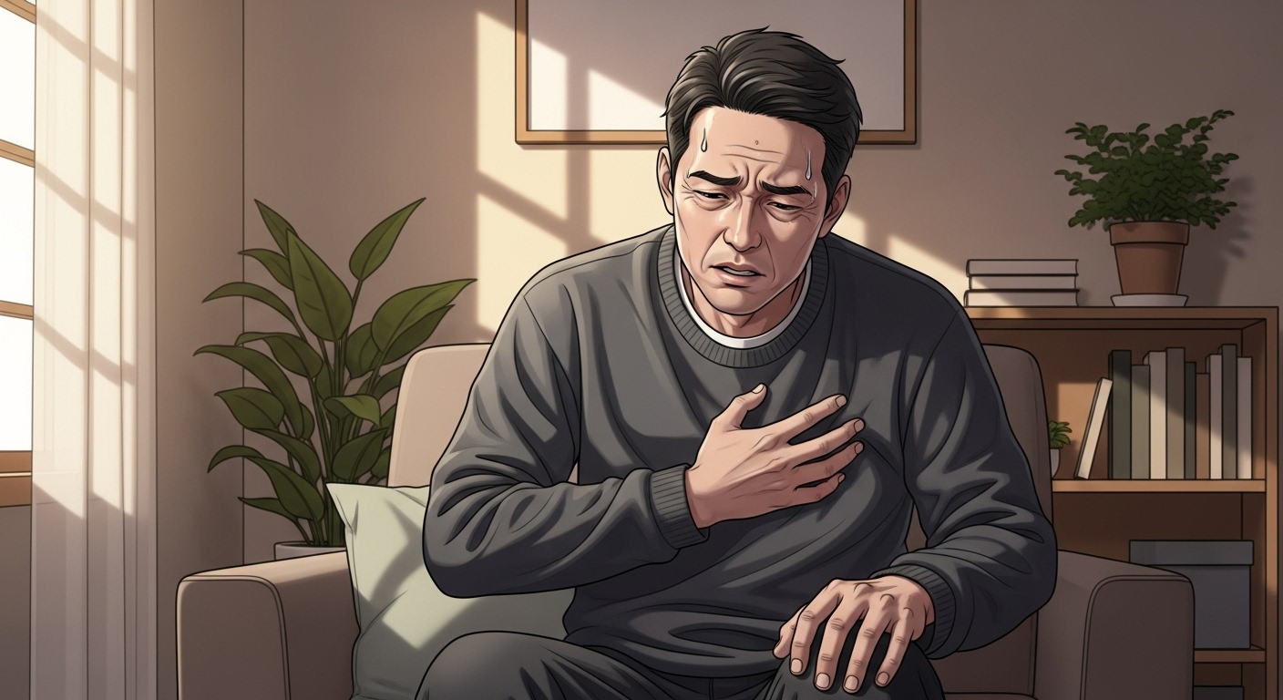 가슴 통증 병원&amp;#44; 부정맥 초기증상&amp;#44; 심혈관질환 예방