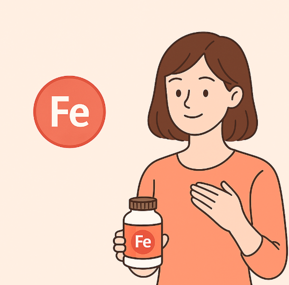여성에게 꼭 필요한 철분 보충제