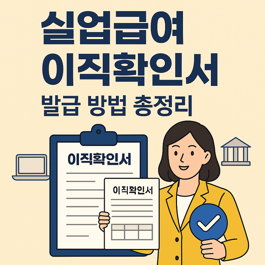 실업급여 이직확인서
