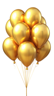 황금풍선을 표현한 이미지