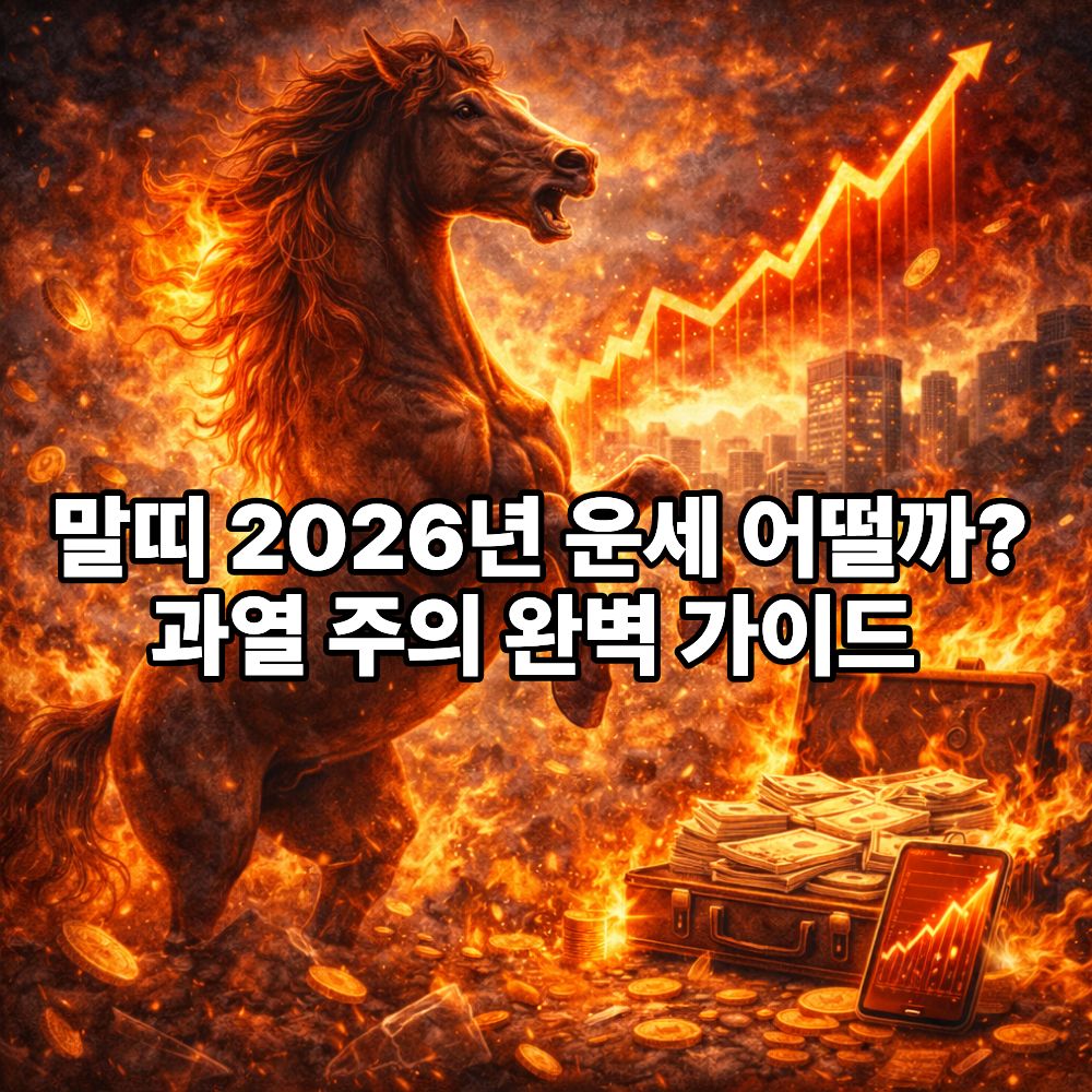 말띠 2026년 운세 어떨까? 과열 주의 완벽 가이드 썸네일