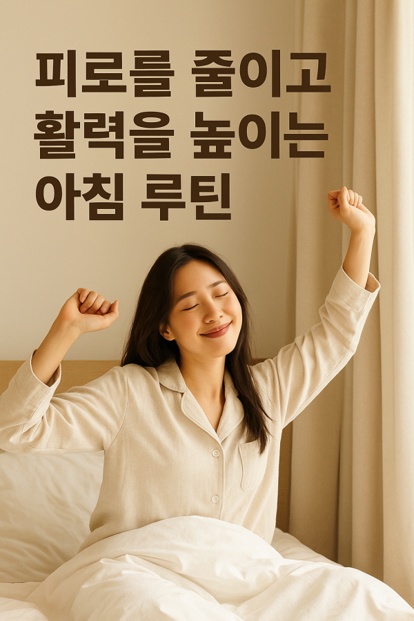 필로를 줄이는 아침 습관/GPT