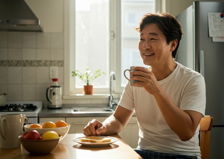 깨끗하게 정리된 주방 이미지