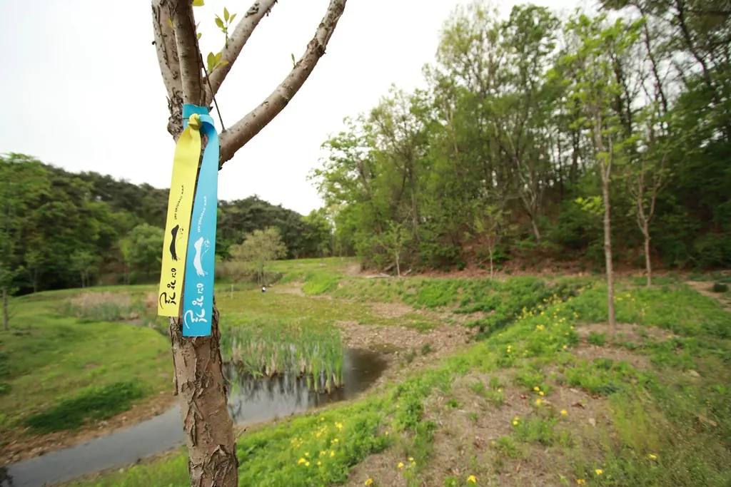 여주 여강길 1코스 후반부 아홉사리 과거길 사진.