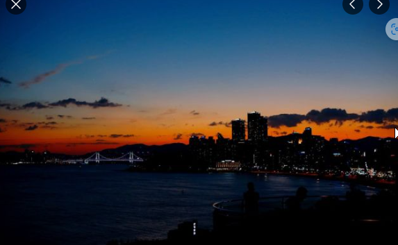 해운대 달맞이길 야경