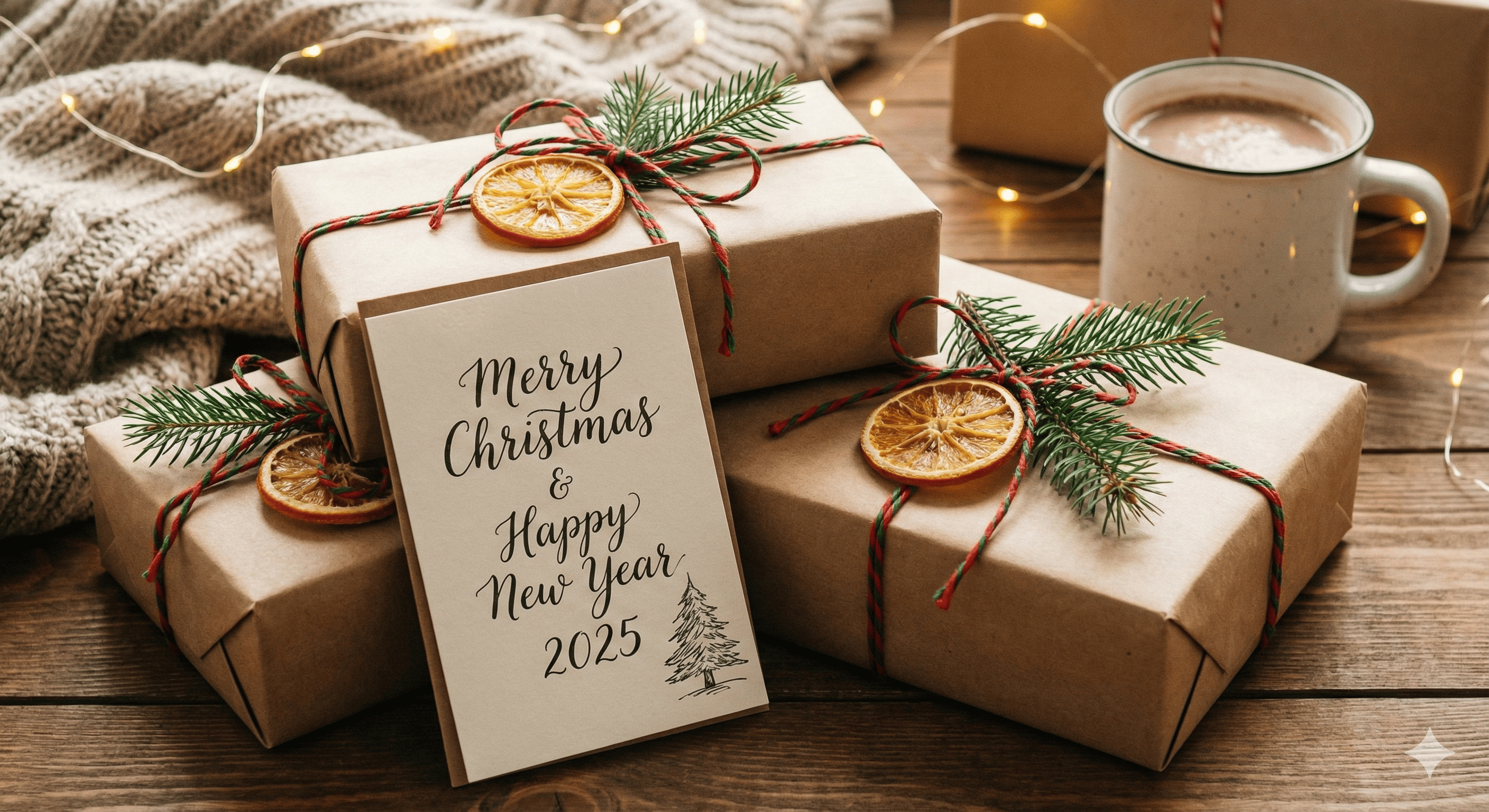 크리스마스 선물 추천과 인사말 카드