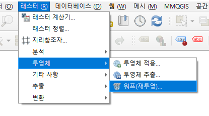 워프(재투영)