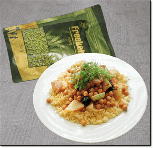 세몰리나 콩 음식