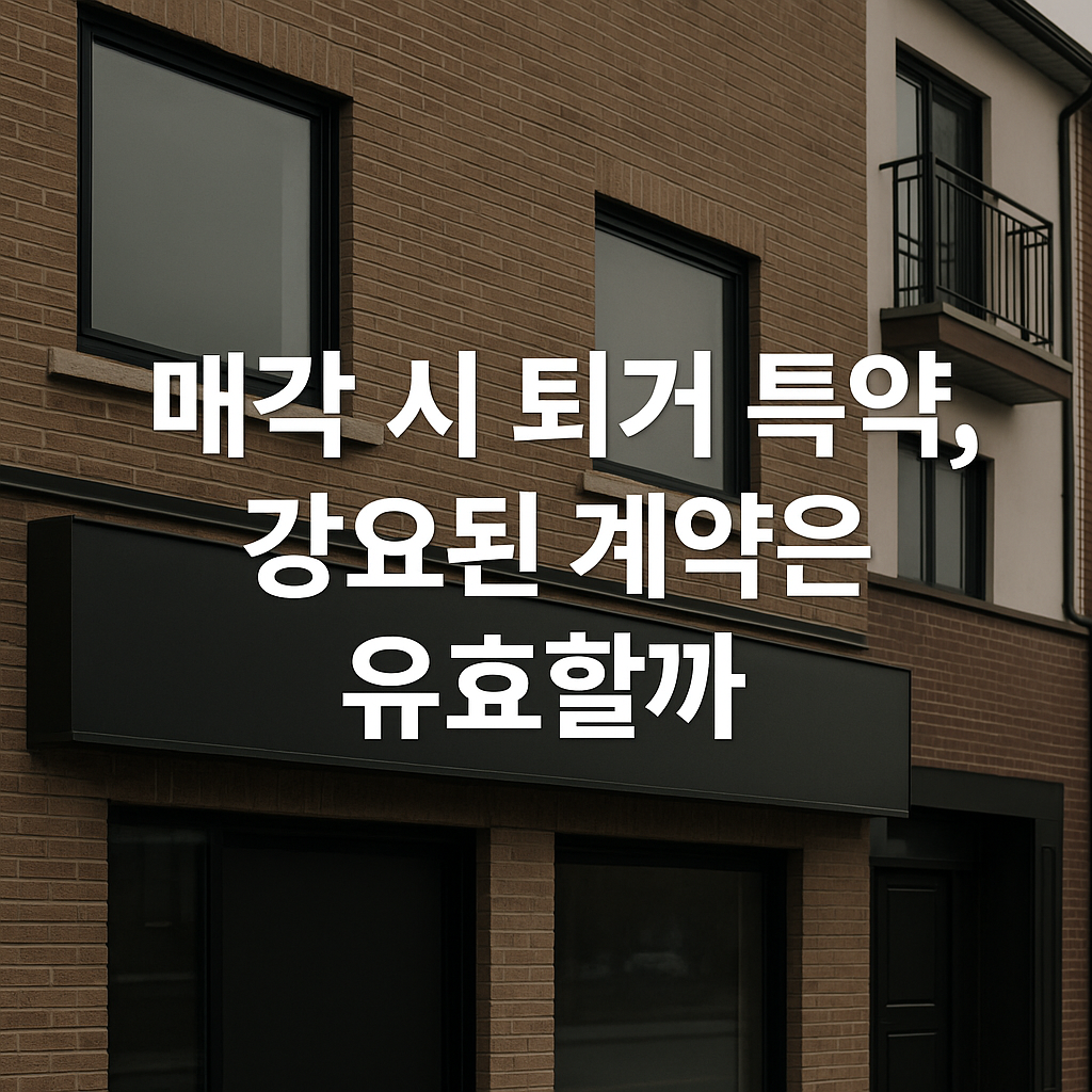 상가 임차인의 권리 보호 전략