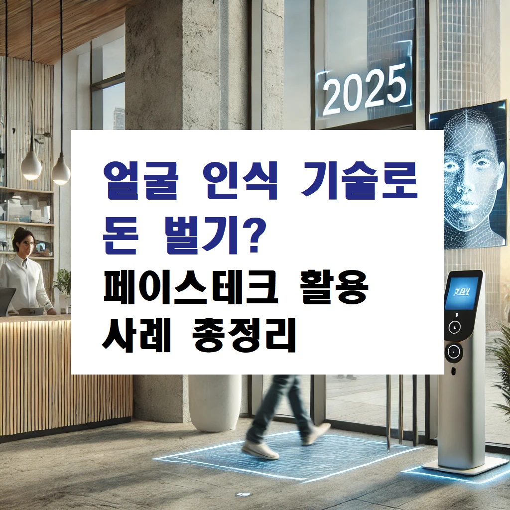얼굴 인식 기술로 돈 벌기? 페이스테크 활용 사례 총정리