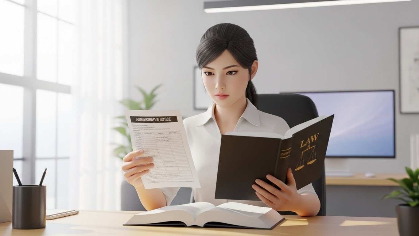 과태료 무효 사유, 행정처분 하자, 중대명백설