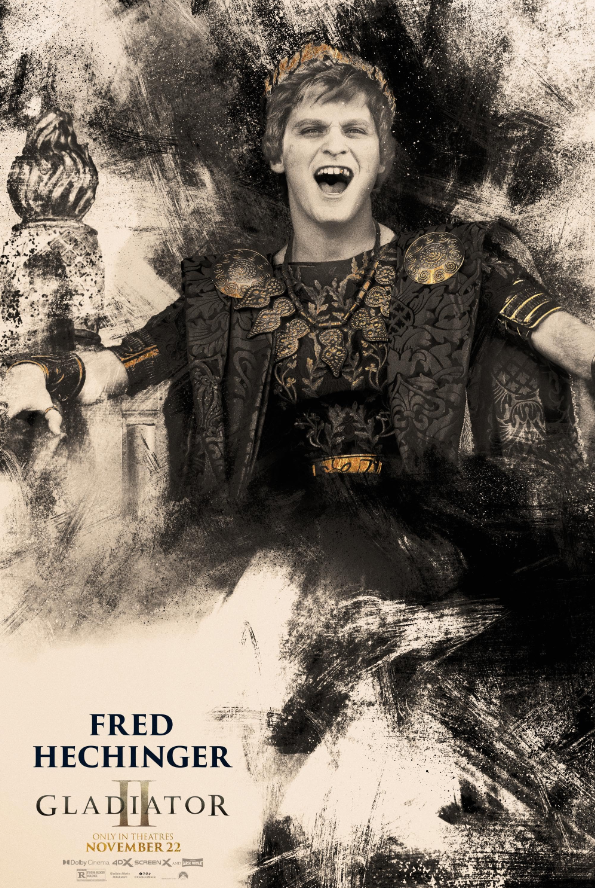 프레드 헤킨저 Fred Hechinger - 카라칼라왕 역 Emperor Caracalla