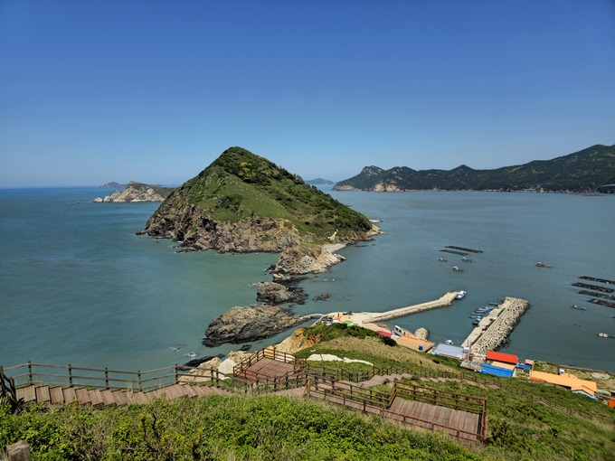 신안 장도 섬 사진