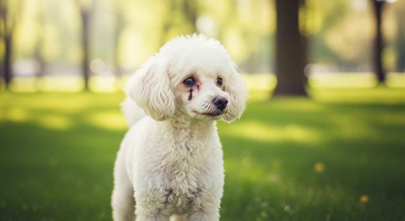 강아지 눈물 자국 관련 사진