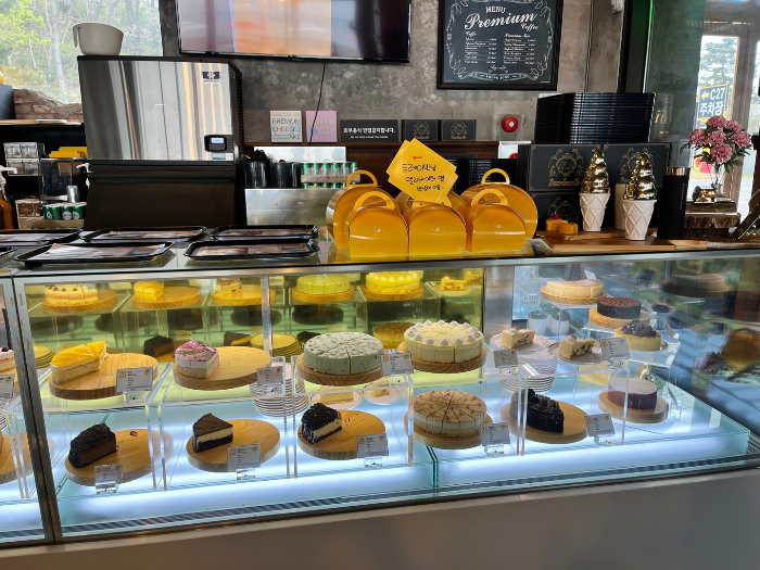 케이크 진열장