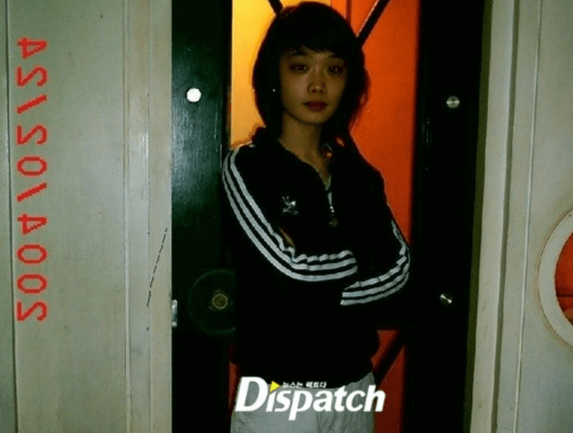 중학생 시절의 김히어라