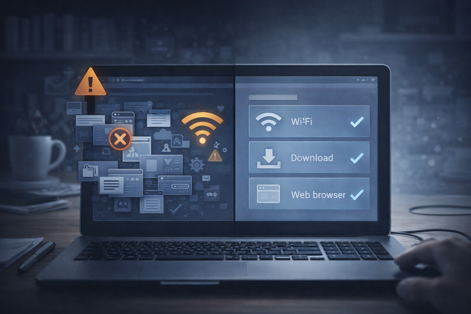 컴퓨터는 멀쩡한데 인터넷만 느릴 때 해결 방법