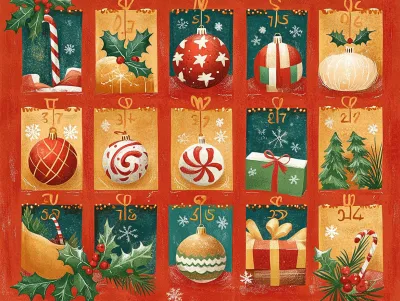 크리스마스 캘린더 제작법, 아이들과 함께 만드는 즐거움!_2