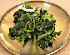시금치나물 맛있게 무치는법