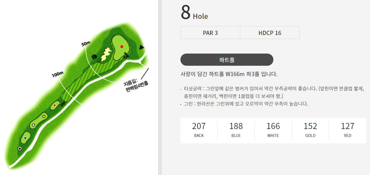 스프링데일 골프앤리조트 스프링코스 8