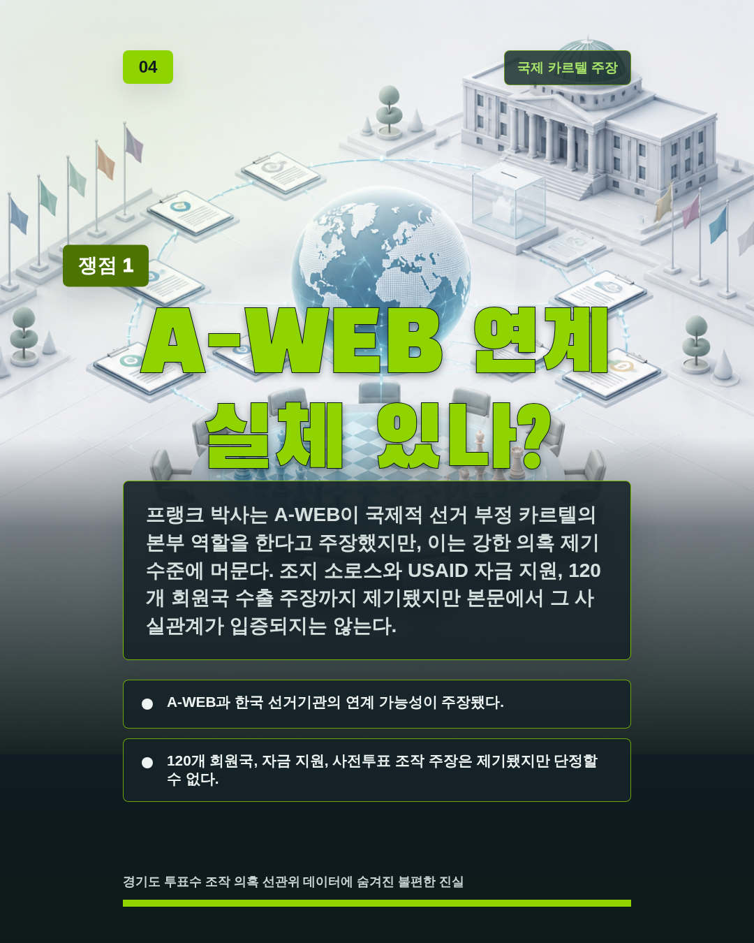 A-WEB 연계 실체 있나?
