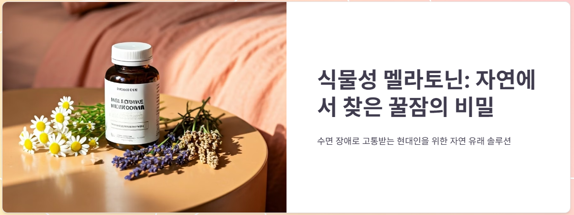 식물성 멜라토닌 영양제 가격, 효능, 부작용, 복용후기 총정리!