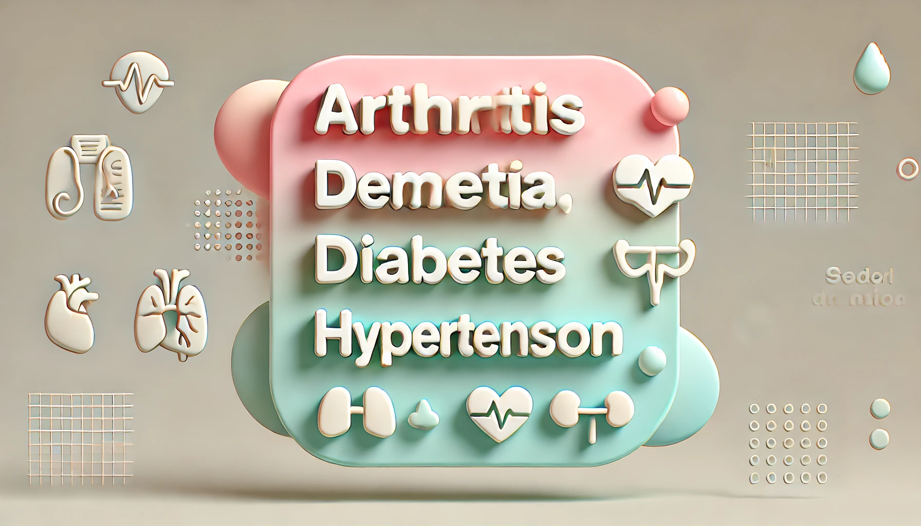 노인성 질환 관절염, 치매, 당뇨, 고혈압 예방과 관리법