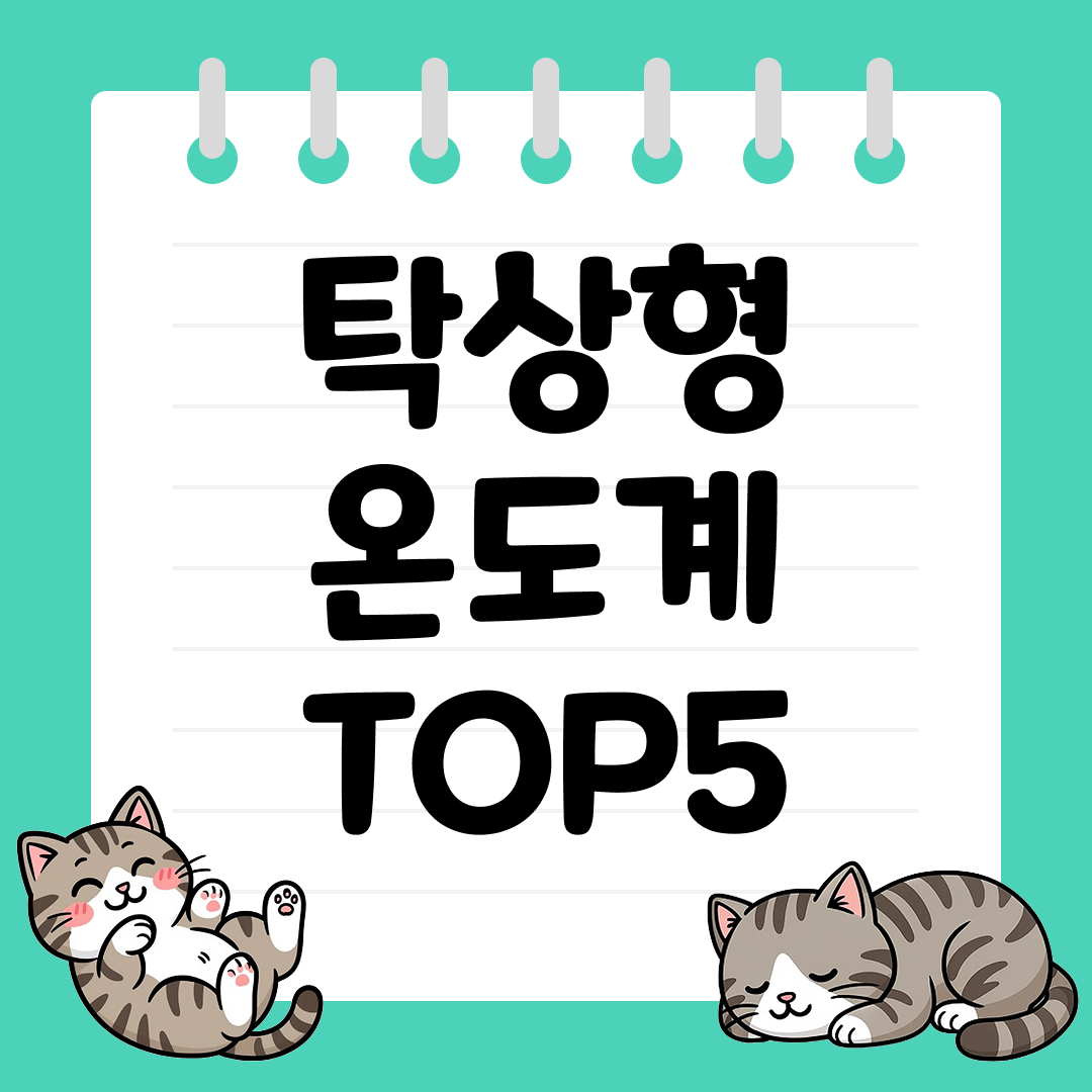 독서실, 공부방 필수템, 탁상형 온도계 추천 순위 TOP5