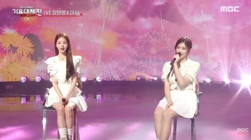 립싱크 논란이 일었던 아이브 장원영 이서 이미지