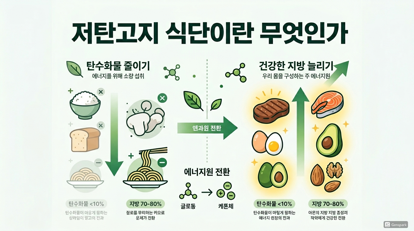 저탄고지 식단이란 무엇인가