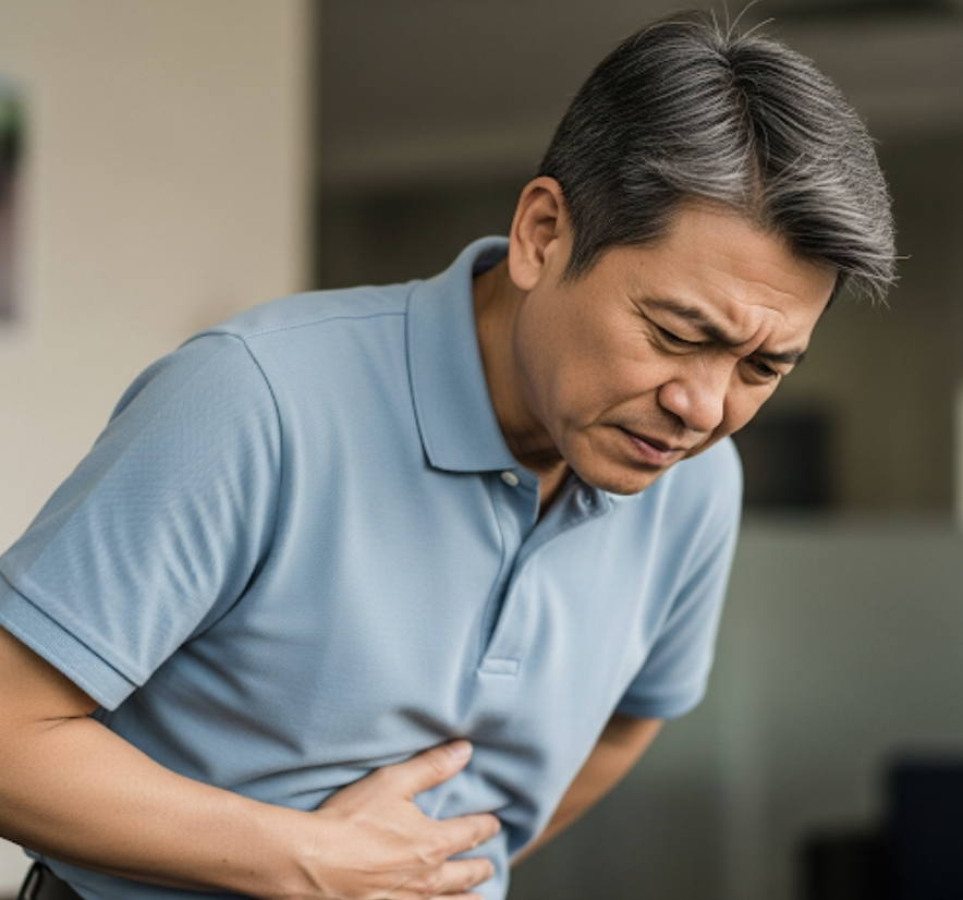 아랫배와 회음부 통증