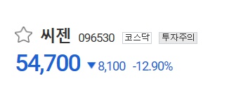 씨젠 주가 및 전망