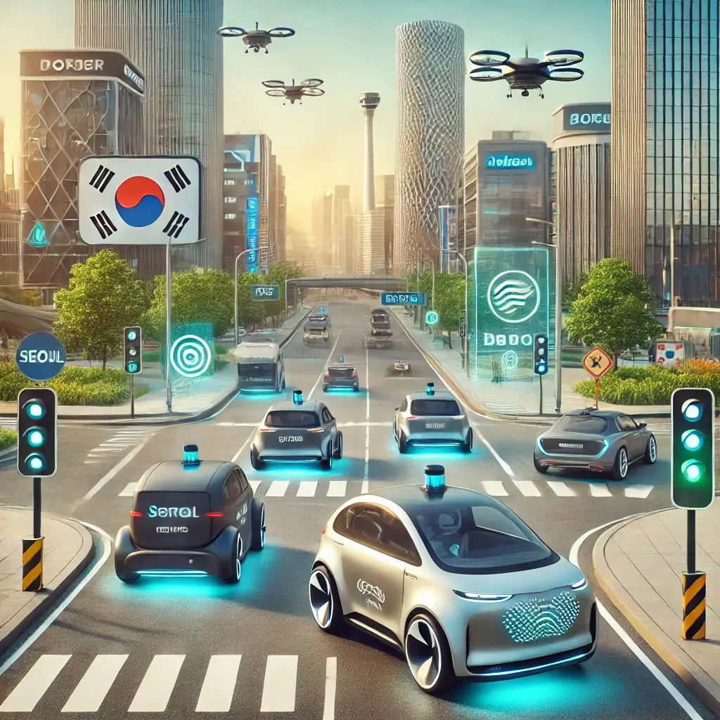 한국의 자율주행 기술의 미래지향적인 분위기