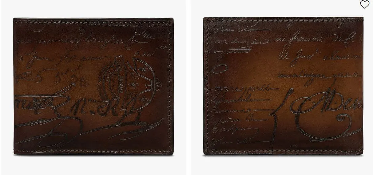 벨루티 마코레 스크리토 레더 지갑