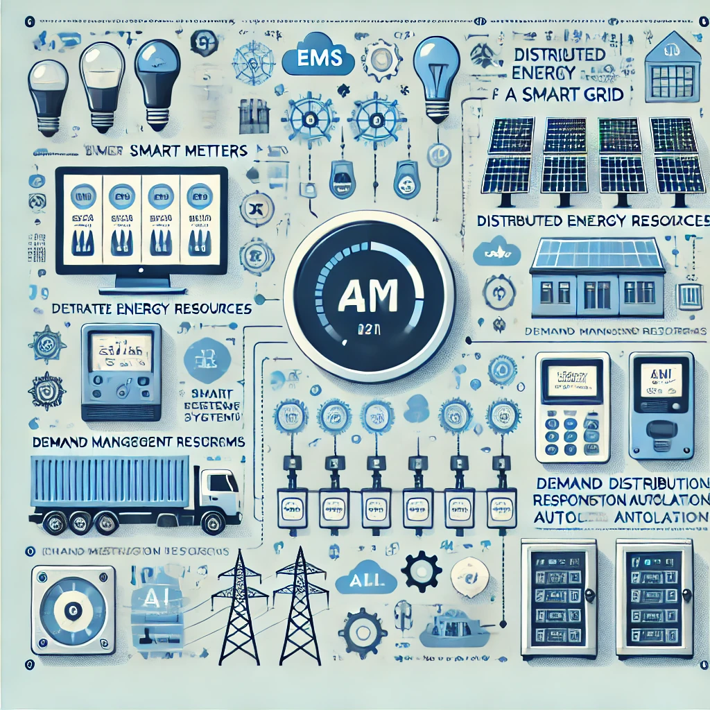 스마트 그리드의 핵심 기술 구성