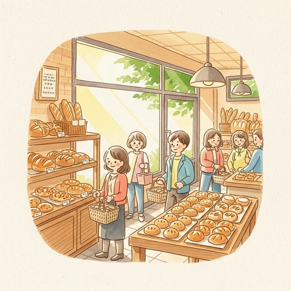 따스한 햇살이 드는 부산당 내부의 활기찬 모습