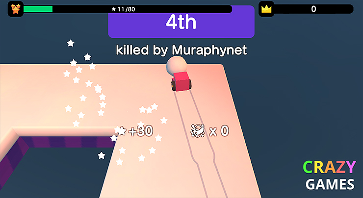 스노우볼-io-게임-플레이-장면