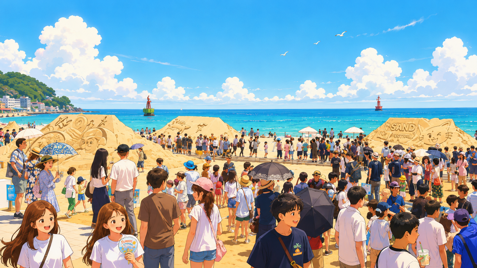 해운대 모래축제