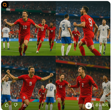 란국축구 대표팀 분석 사진